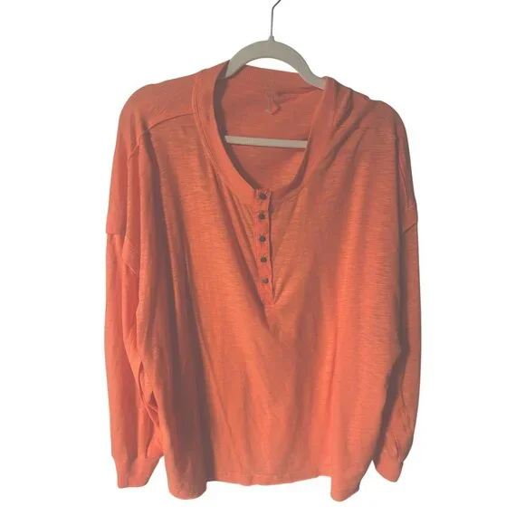 Free People Movement One Up Long Sleeve Top Medium NEW W/TAGS - Picture 2 of 8